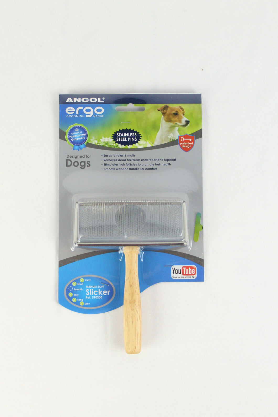 Ancol Ergo Grooming Brush